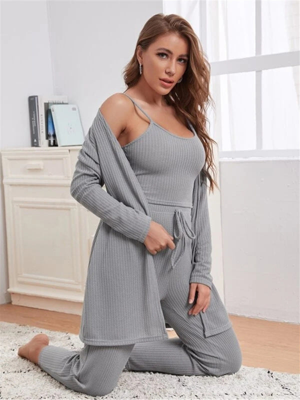 Women's waffle online loungewear
